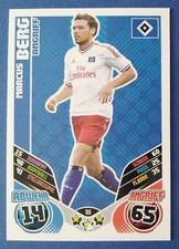 TOPPS Marcus Berg Hamburger SV Bundesliga 2011/12 Match Attax Trading Card