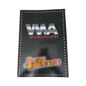 World Wrestling All-Stars Autographed Tour Program 12 Signatures - Picture 1 of 12