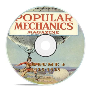 Vintage Popular Mechanics Magazine, Volume 4 DVD, 1925-1928, 46 issues, V14 - Picture 1 of 6