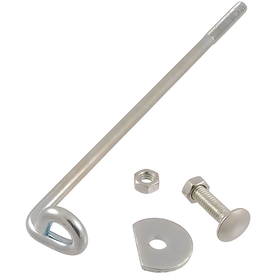 Ford F-100 F-250 1961-64; perno de ojo de retención de batería con arandela y perno especiales; Foto 1 de 1