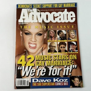 THE ADVOCATE MAGAZINE April 27, 2004 Pink, Dave Koz, Music Issue - Bild 1 von 5
