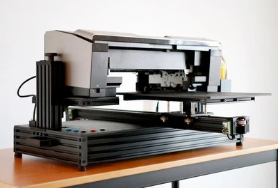 Universal A3 Auto-Lift Base (DTG, UV, DTF, Holz, lesbar) UNIDTG mit Epson p600 - Bild 1 von 2