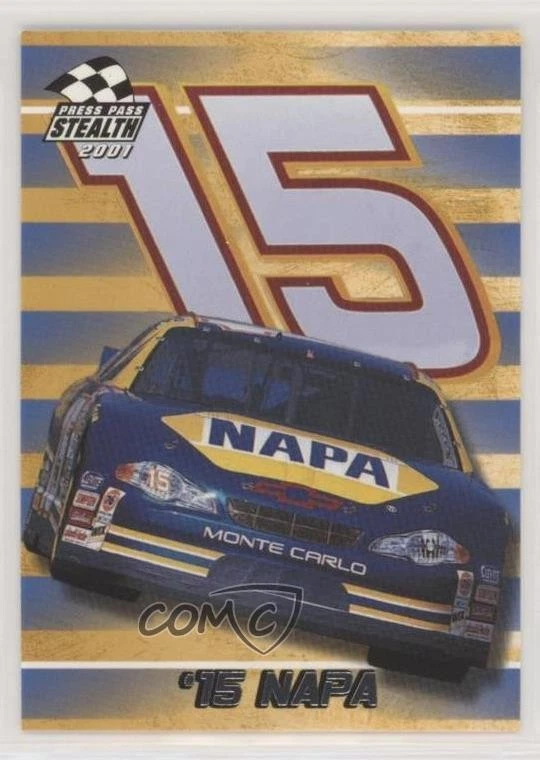 2001 Press Pass Stealth Michael Waltrip #15 NAPA #17 - Image 1 of 2