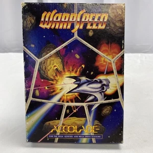 Warp Speed Sega Genesis CIB completo - Foto 1 di 9