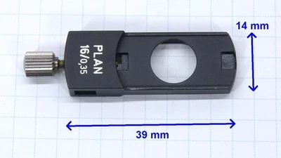 Carl Zeiss DIC / DIK Schieber PLAN 16/0,35 * für Zeiss Standard Universal Phomi - Bild 1 von 4