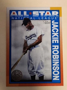 2025 #90AS-24 Jackie Robinson 1990 Topps Baseball 35th Anniversary All-Stars - Picture 1 of 2