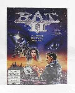 SEALED 1992 B.A.T. II 2: The Koshan Conspiracy Ubisoft Big Box PC - Picture 1 of 6