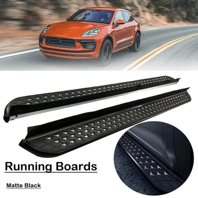 Se adapta a estriberas Porsche Macan 2014-2024 escalón lateral barra Nerf Foto 1 de 4