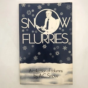 Schneegestöber Journalismus Essays Kulturkommentar Taschenbuch AC Snow 1985 - Bild 1 von 21
