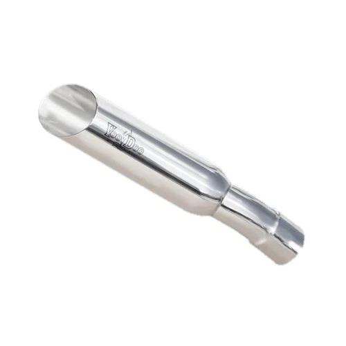 Silenciador sin cordones corto pulido vudú VEFZ8L1P para Yamaha FZ8 2011-2013 Foto 1 de 2