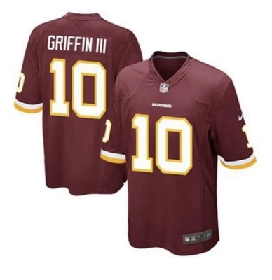 Camiseta deportiva de los Washington Redskins Robert Griffin III #10 talla 48 Nike - ¡NUEVA! Foto 1 de 4