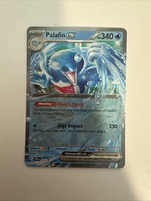 Palafin ex 126 Sv: Scarlet & Violet Promo Cards Holo - Image 1 of 4