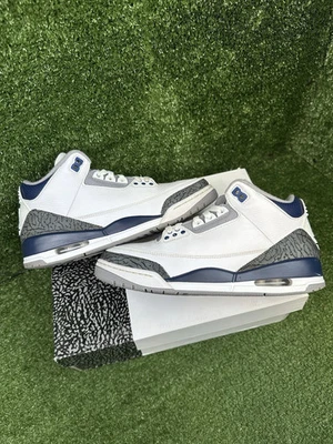 Talla 8.5 - Air Jordan 3 Retro Midnight Navy Foto 1 de 4