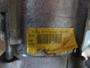 AC Compressor Integral AC SOHC Fits 96 ESCORT 49099 - Picture 1 of 2