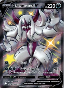 Grimmsnarl V - Shiny Holo Rare - Shining Fates: Shiny Vault - SV116/SV122 - NM - - Picture 1 of 2