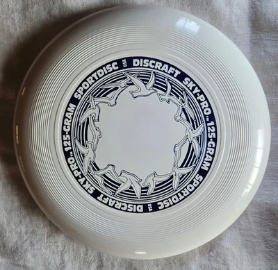 Disco deportivo DISCRAFT 125 gm SKY-PRO CAJA ORIGINAL disco volador + CALCOMANÍA de colección NUEVO Foto 1 de 3