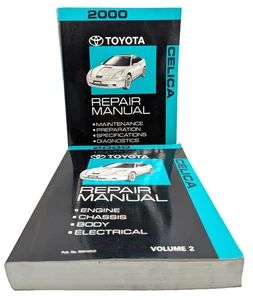 2000 Toyota Celica Repair Manual OEM Factory Service Book Workshop FSM - Picture 1 of 13