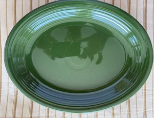 Vintage Fiestaware platter / dinner plate in Origional Color - Dark Green - 1938 - Picture 1 of 4