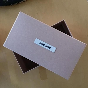 Miu Miu by Prada Peach-Pink Glasses Storage Box/Never Used - Picture 1 of 8
