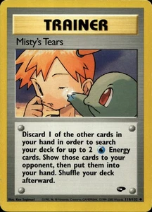 Misty's Tears 118/132 Uncommon Gym Challenge WOTC Pokemon - Bild 1 von 2