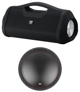 MTX 5515-44 15" 400 Watt RMS DVC 4 ohm subwoofer audio auto sub+altoparlante casa - Foto 1 di 12