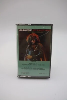 Hot August Night by Neil Diamond (Cassette, Jun-1983,) Printed in U.S.A - Image 1 of 3