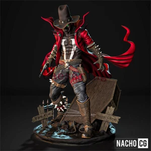 Figura Impresión 3D Gunslinger Spawn Modelo Sin Pintar GK Kit en Blanco Nuevo En Stock - Imagen 1 de 7