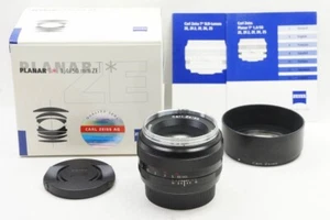 Carl Zeiss Planar T* 50mm F1.4 ZE MF Lens for Canon EF Mount w/ Box #250620e - Picture 1 of 11