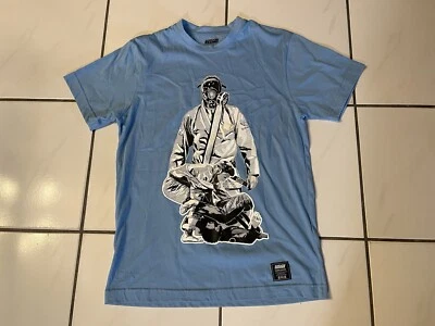 Scramble BJ Jiu Jitsu T 恤蓝色 Deadlabs MMA 格斗尺寸 S — 第 1/4 张图片