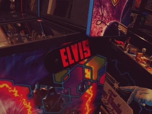 Elvis Pinball Lighted Magnetic Hinge Covers-Stern-RED-12V Edition EL Panel Mod - Picture 1 of 7