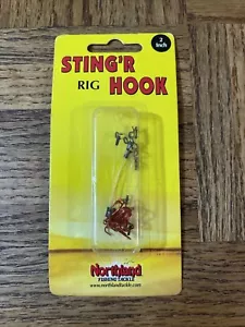 Northland Tackle Sting’r Rig Hook 2-BRAND NEW - SHT2-6-R -D76 - Picture 1 of 2