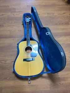 YAMAHA Chitarra Acustica Etichetta Arancione FG-251 rilasciata per la prima volta nel 1975 - Foto 1 di 13