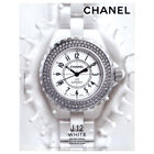 2005 Chanel : Montre Blanche J2 Vintage Imprimé Annonce