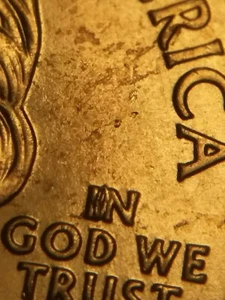 bu 2005 p Minnesota quarter IN die chip - Picture 1 of 8
