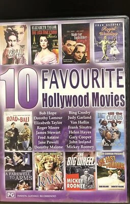 10 Favourite Hollywood Movies 4 Disc DVD Set R4 PG PAL 2007 - Image 1 of 4