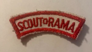Scout O Rama rot & weiß Wippe Segment Aufnäher BSA Boy Scouts of America - Bild 1 von 2