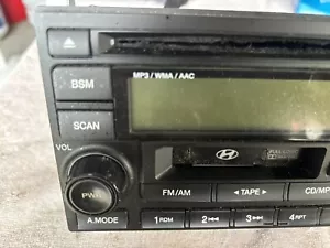 20O5-2009 Hyundai Tucson CD/MP3/Cassette Player Radio HMP-280JMLN - Bild 1 von 9