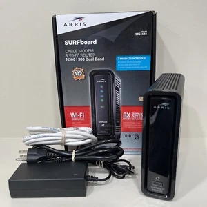 Motorola ARRIS SURFboard SBG6580 DOCSIS 3.0 Cable Módem y Wi-Fi Doble Banda Router - Imagen 1 de 10