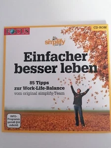 Simplify your life - Einfacher besser leben - 85 Tipps zur Work-Life-Balance - Bild 1 von 1
