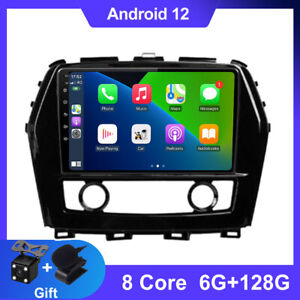6G+128G For Nissan Maxima 2016-2023 Car Radio Android 12 GPS NAVI IPS BT CarPlay