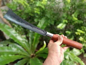 Handmade machete Parang camping garden knife 11” forged blade, Rosewood handle - Picture 1 of 10