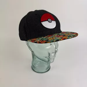 Gorra de béisbol Nintendo Pokemon Pokeball Bioworld Snapback talla única 2016 - Imagen 1 de 8