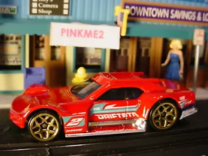 2018 HW CITY Design DRIFTSTA☆red/chrome; gold y5☆LOOSE Hot Wheels☆ - Picture 1 of 2