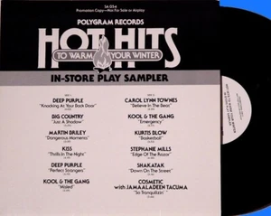 KISS DEEP PURPLE KOOL & GANG KURTIS BLOW POLYGRAM WHITE LABEL DJ-ONLY SAMPLER - Picture 1 of 1