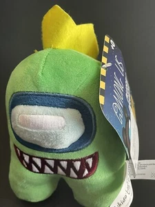 "Juguete de peluche verde de 6"" Just Toys Tokido Among Us RARO NUEVO - Imagen 1 de 19