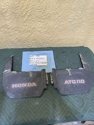 Juego guardabarros trasero derecho izquierdo Honda Atc 110 1983 AF Foto 1 de 4