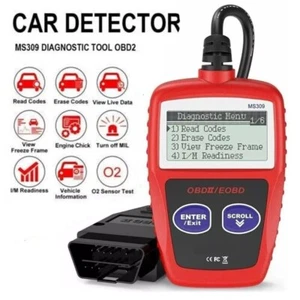 MS309 Lector de Código Automotriz OBD2 Escáner Herramienta de Diagnóstico Comprobación de Automóvil Motor Fallo - Imagen 1 de 8