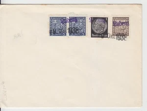 Sudetenland - "Befreiungsstempel" LUBENZ - 9. Okt. 1938 - bitte ansehen. - Bild 1 von 3