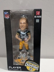 NIB Clay Matthews Green Bay Packers Super Bowl XLV Ring Base FOCO Bobblehead - Picture 1 of 8