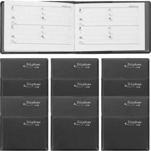 12 Pcs Tiny Notebooks Address for Men Office Work Pocket Password Women - Picture 1 of 12